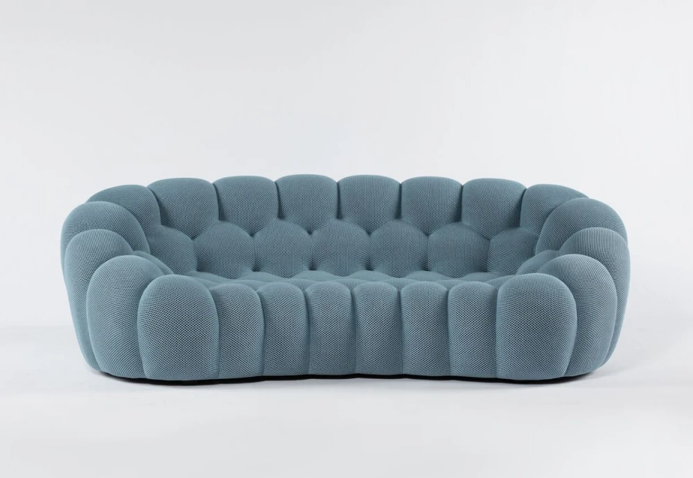 blue bubble couch