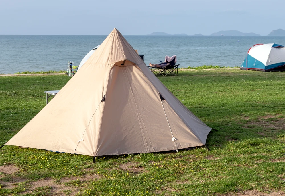 glamping teepee tent